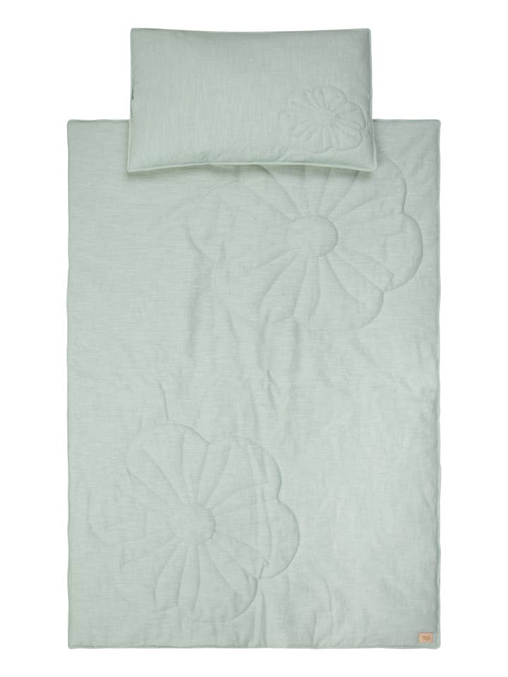 Linen bloom child cover set
"Mint" Big size for wholesale by Moi Mili