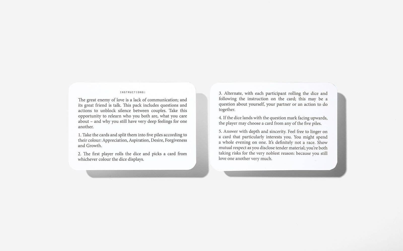 The School of Life – Jogo de cartas por atacado – Cartas para fortalecer relacionamentos Connect6