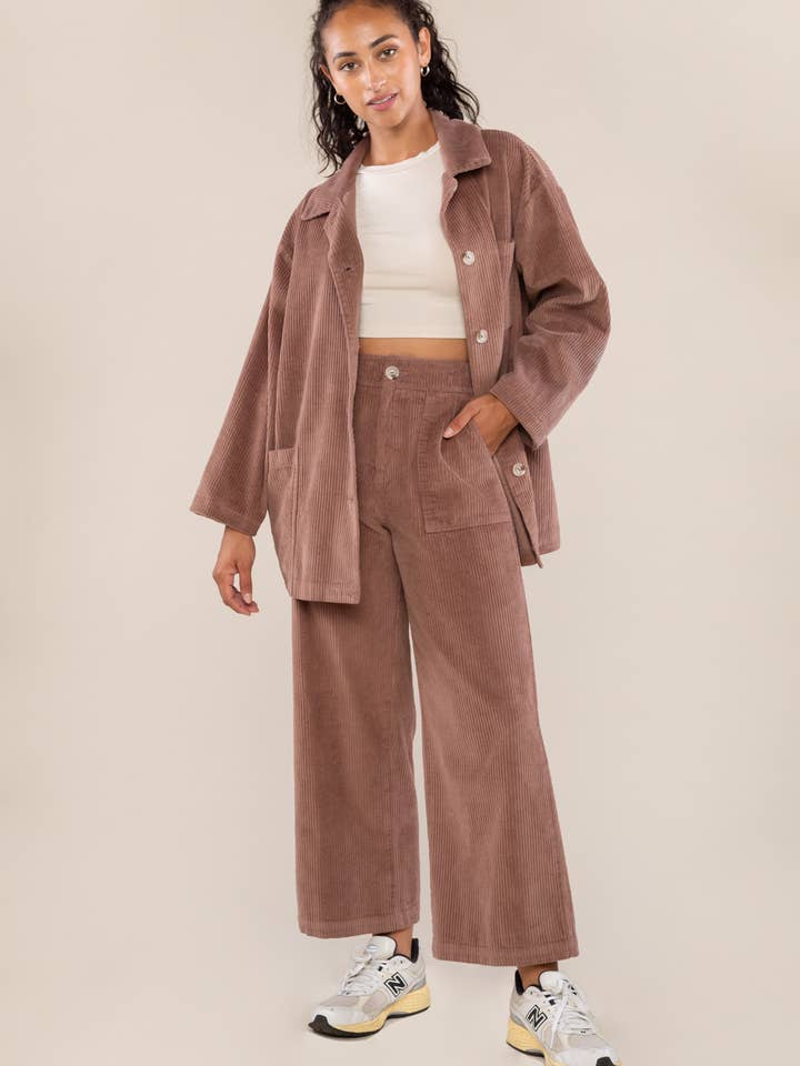 NLT - Wholesale Jacket - Women's - Corduroy Chore Jacket7
