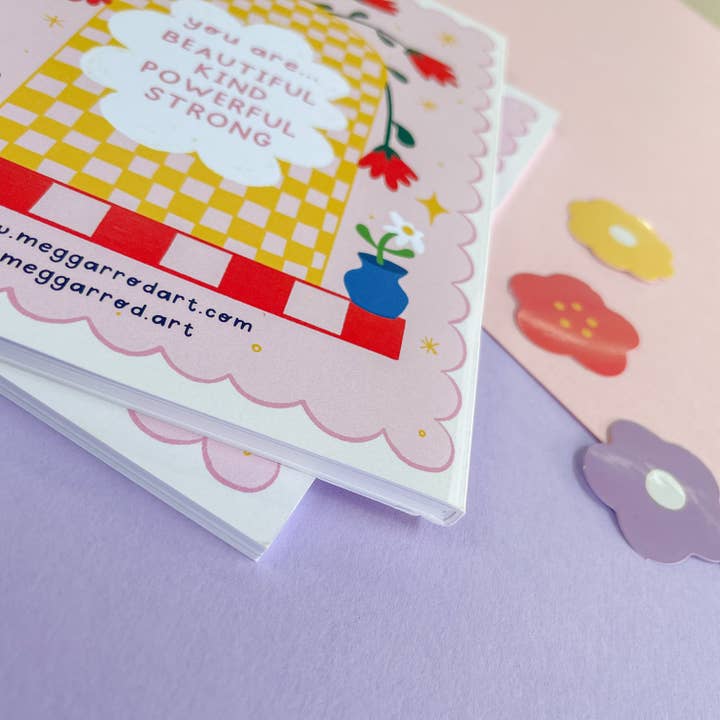 Notizbuch Glühende Göttin für den Großhandel von Meg Garrod Art