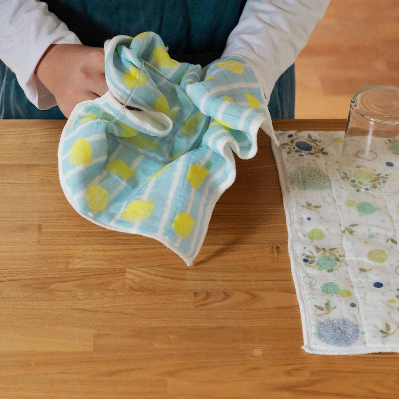 Made In Japan Tableware - Vente Torchon - Torchon japonais imprimé - La Grande Vague par Hokusai7