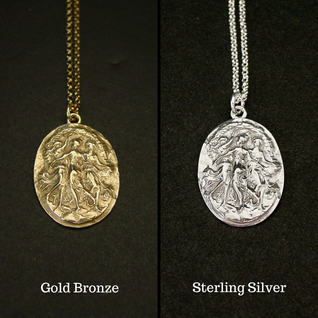 Vis a Vis Jewelry - Wholesale Pendant/Charm Necklace - The Three Graces Necklace9