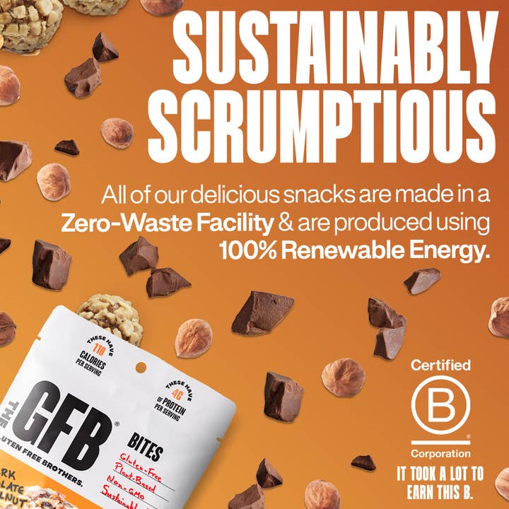 The GFB – wholesale Snacksbar – GFB Hasselnötbitar med mörk choklad6