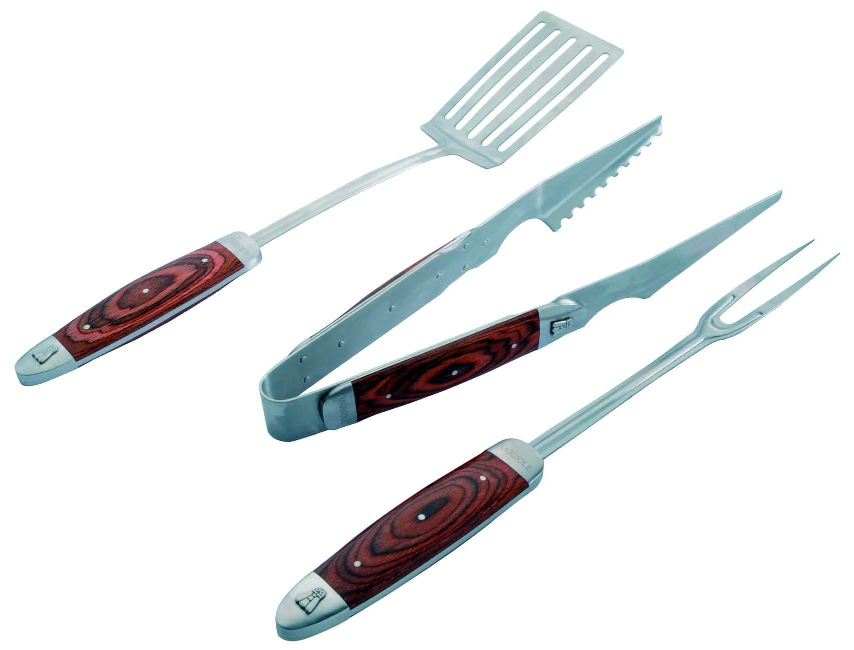 Laguiole – Großhandel Grillbesteck – Laguiole Grillkoffer mit Grillzubehör1