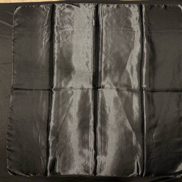 Z Bars Jewelry - Wholesale Scarf - Unisex - #1000- Solid Black Wild Rag1