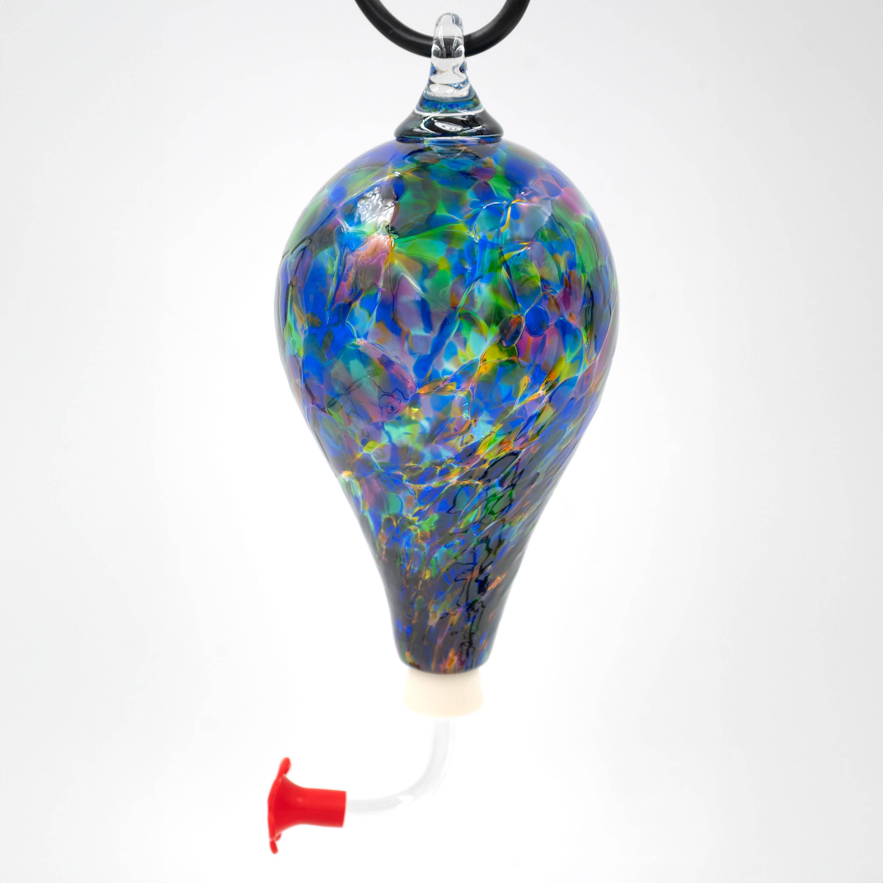 Boise Art Glass - Wholesale Bird Feeder - Glass Hummingbird Feeder -Tear Drop Shape2