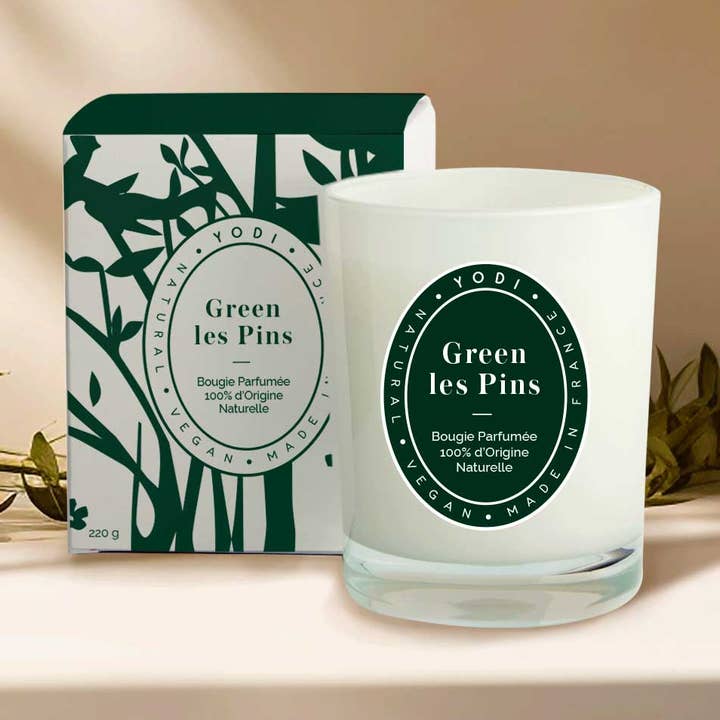 Vela Verde Los Pinos para venta al por mayor de Yodi