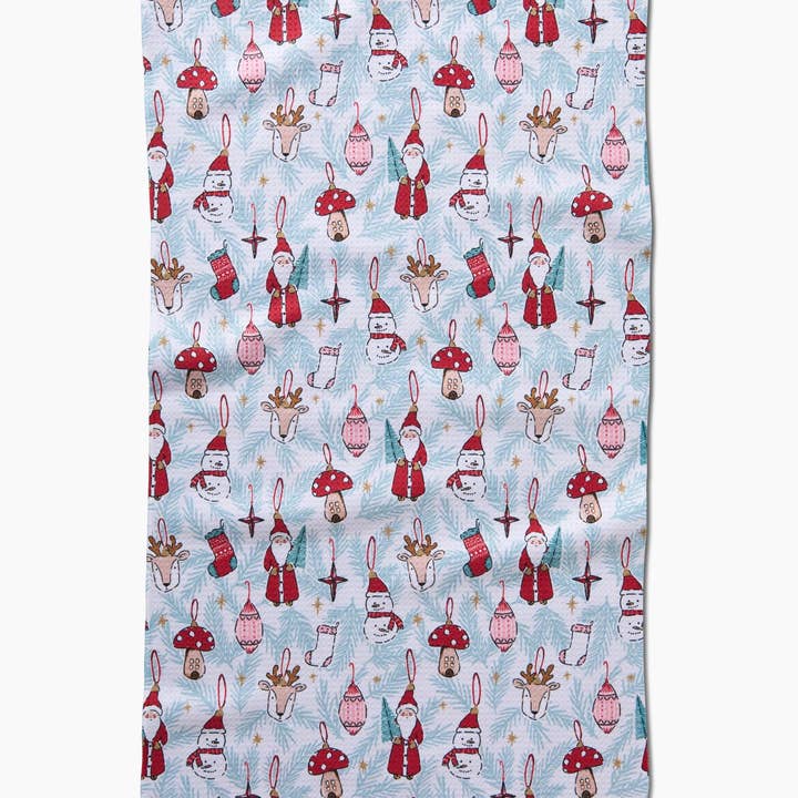 Geometry - Wholesale Tea Towel - Christmas Traditions Tea Towel