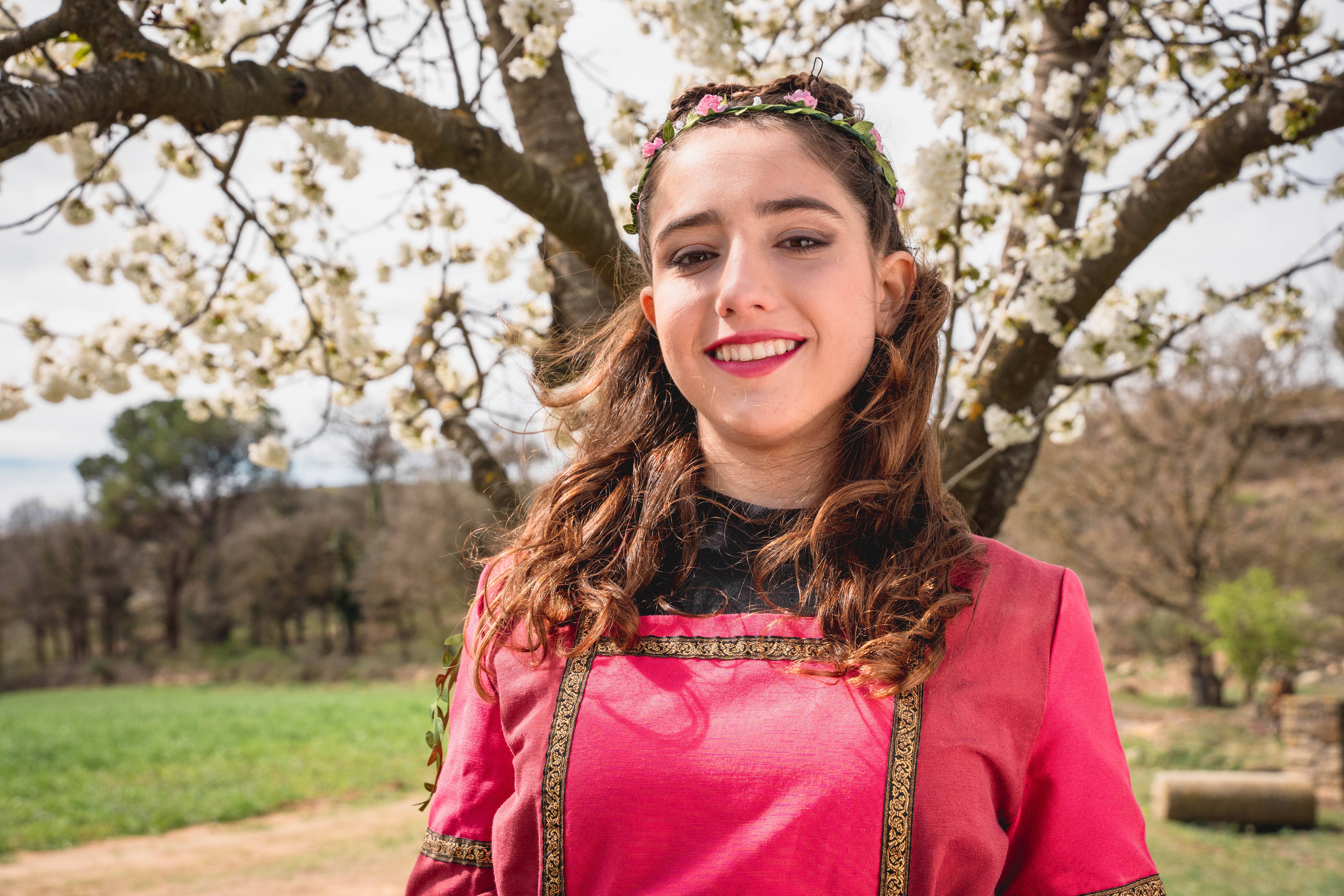 KALID MEDIEVAL - Wholesale Costume - Kids - FINE FLOWER CROWN - ST4571