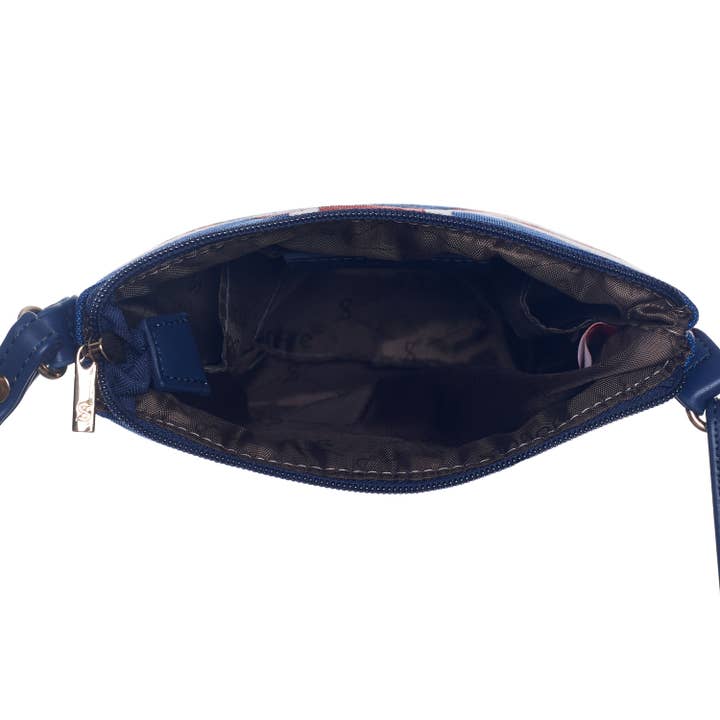 Signare Tapestry - Wholesale Crossbody Bag - Women's - Union Jack Paddington Bear â„¢ - Sling Bag