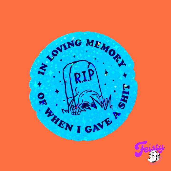 Feisty Design Company - Wholesale Sticker - RIP Sticker