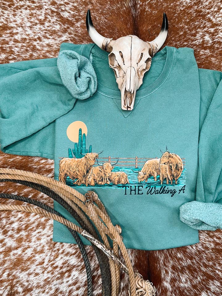 LAZY HIGHLANDS for wholesale by The Walking A