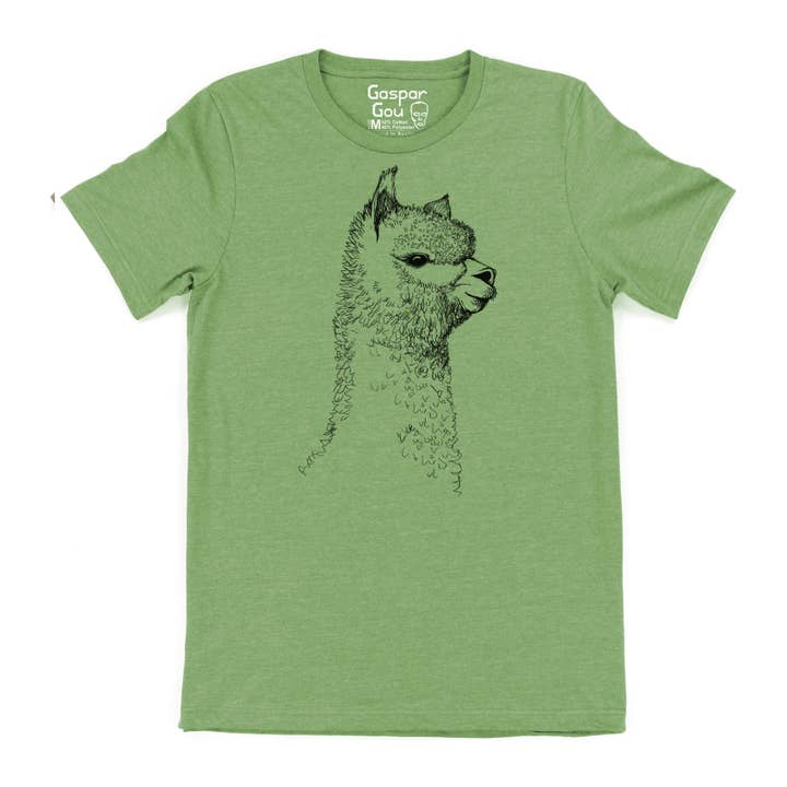 Gaspar Gou - Wholesale Screen Printed T-Shirt - Men's - Alpaca Charlie Tee3