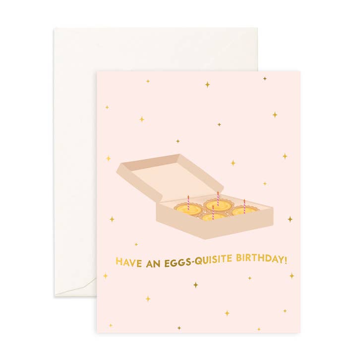 EGGS-Quisite Birthday - Greeting Card for wholesale by Sparkles And Joy