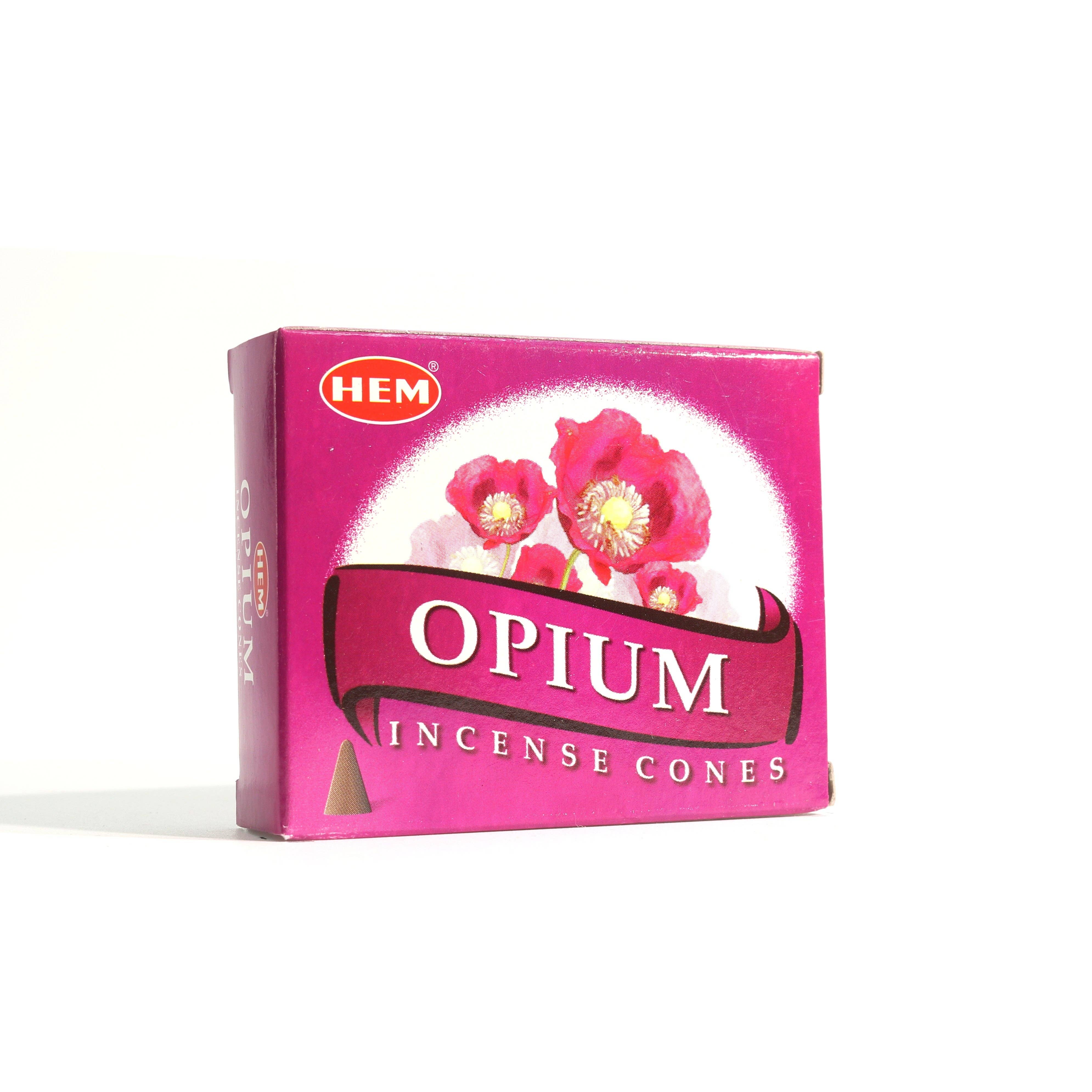 Stonebridge Imports - Wholesale Incense - Opium Hem Incense Cones - 10 Pack0