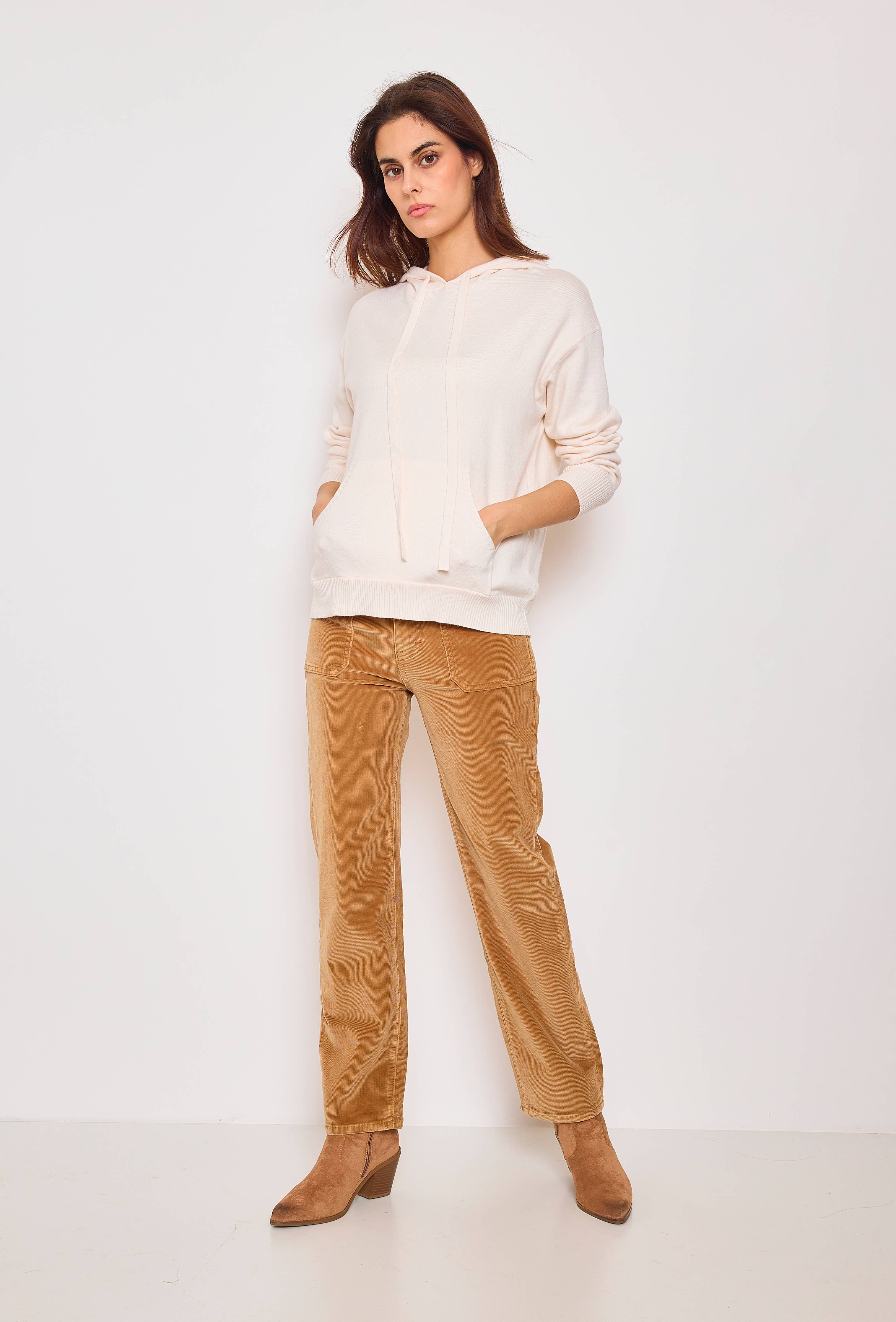 SUNNY STUDIO - Vendita all'ingrosso Felpa con cappuccio - Donna - Felpa con cappuccio e tasche12