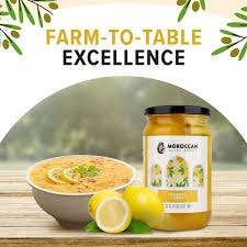 Alta Gama Foods – wholesale Inlagda grönsaker – Marockansk olivlund - Marocko - Marockanska konserverade citroner - 26,28 oz