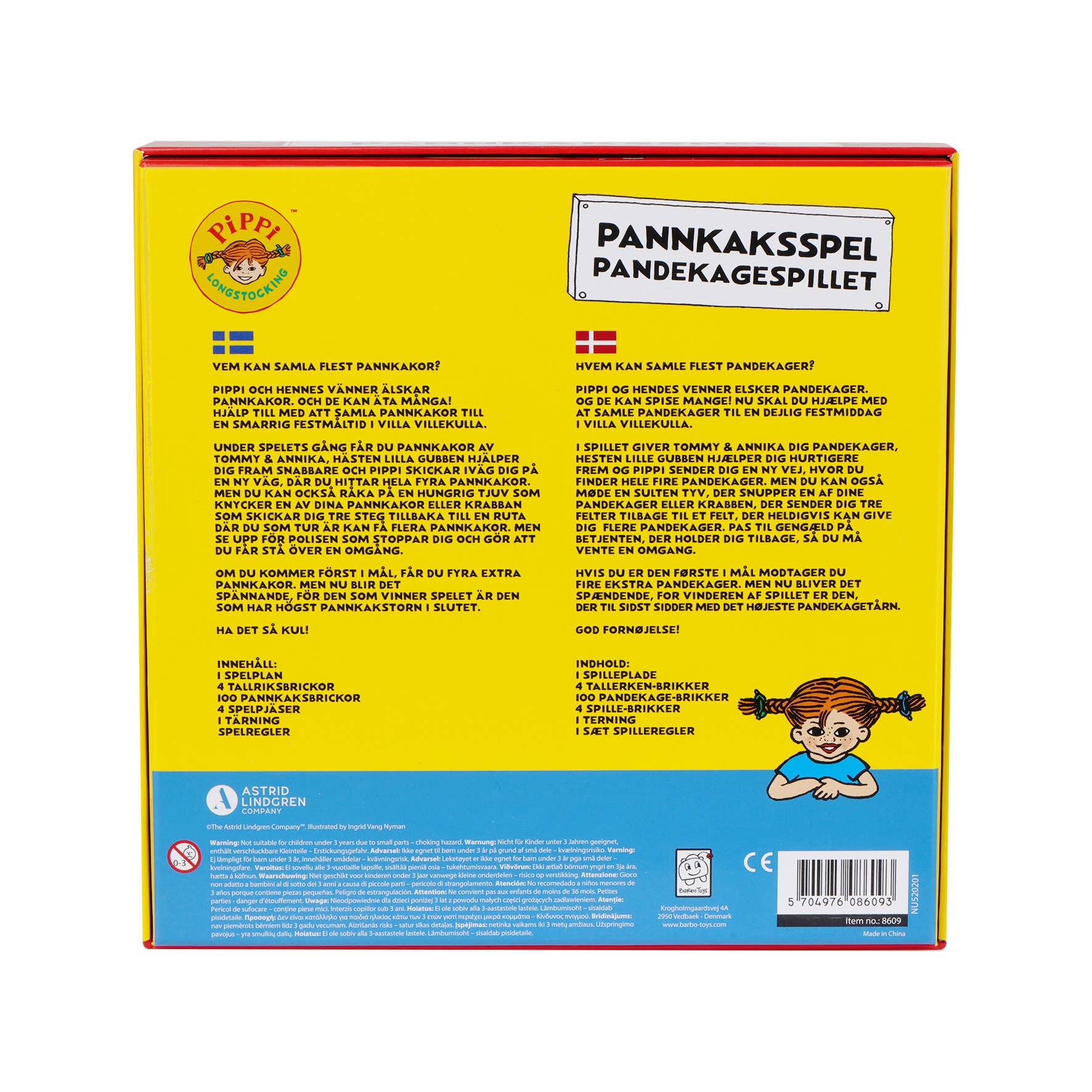 Barbo Toys - Wholesale Board Game - Pippi Pancake Board Game4