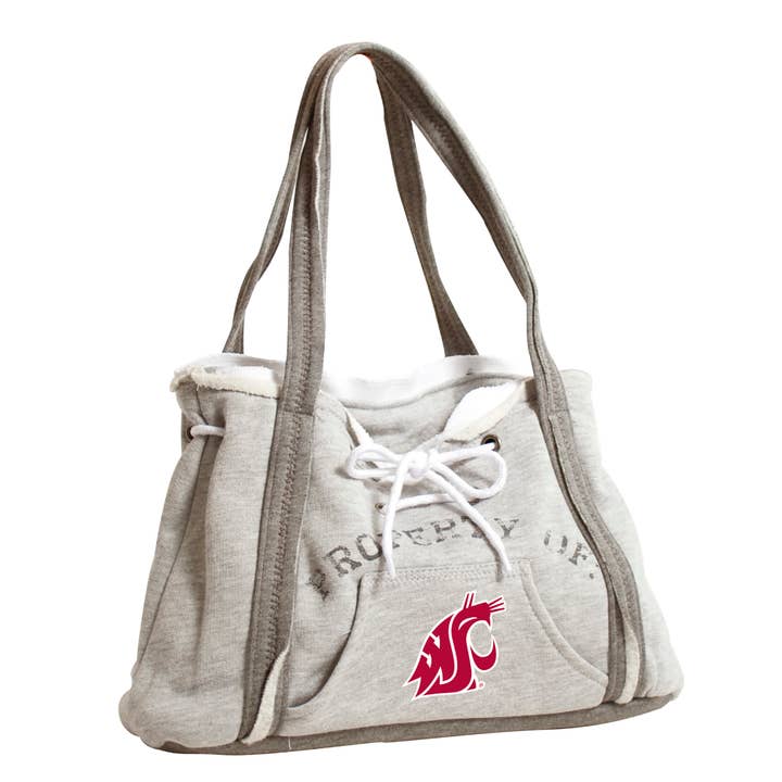 NCAA Washington State Cougars Hoodie Purse for wholesale by Little Earth Productions