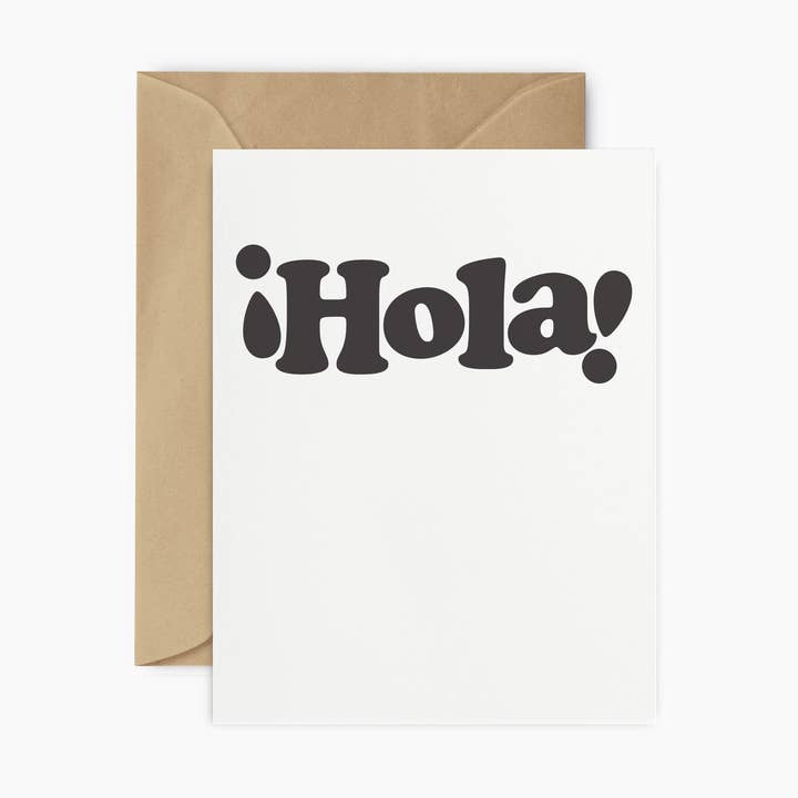 Bonjour ! - Carte de vœux pour la vente par oh dang!