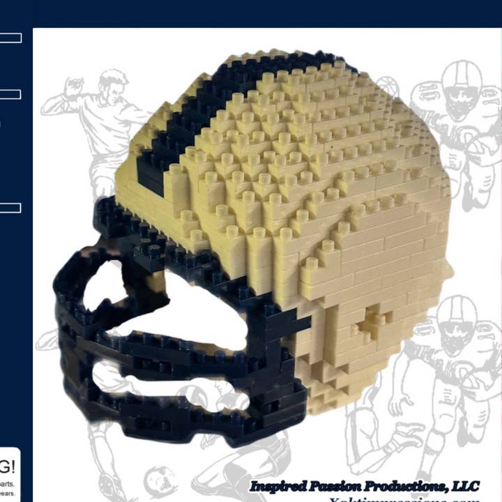 Mini-Helm Mikro-Morph Mikro-Block Modell für den Großhandel von Inspired Passion Productions,LLC
