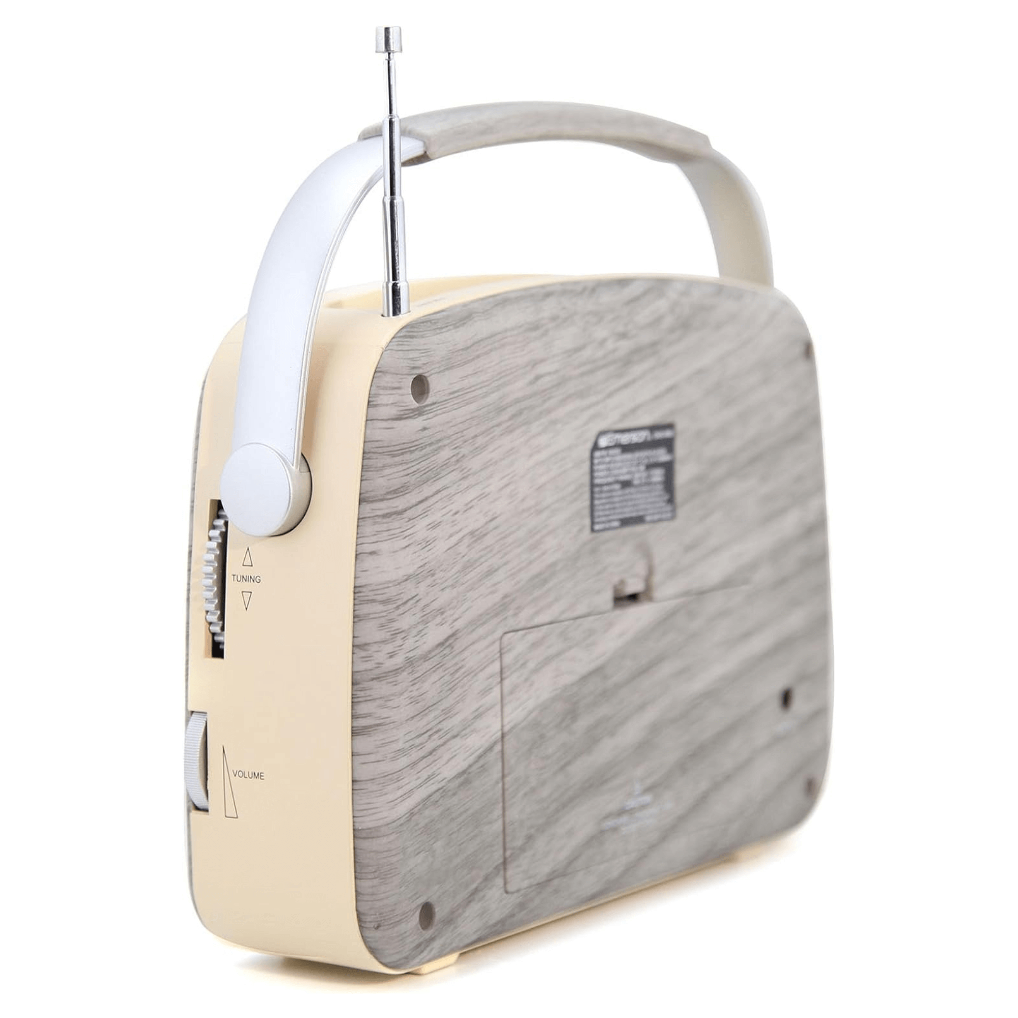 JupiterGear Home - Vente Haut-parleurs - Radio portable rétro Emerson avec batterie rechargeable11