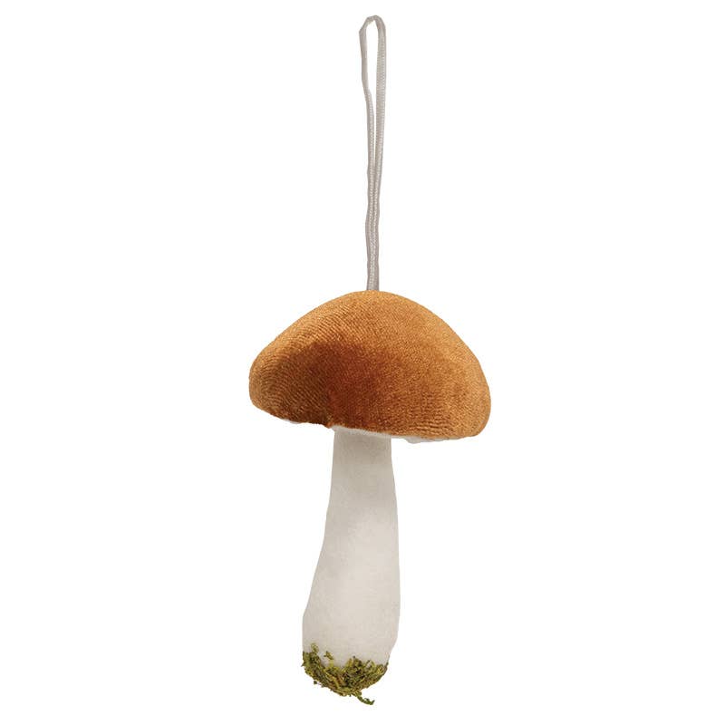Bright Ideas - Wholesale Ornament - Velvet Mushroom Ornament 3 Asstd3