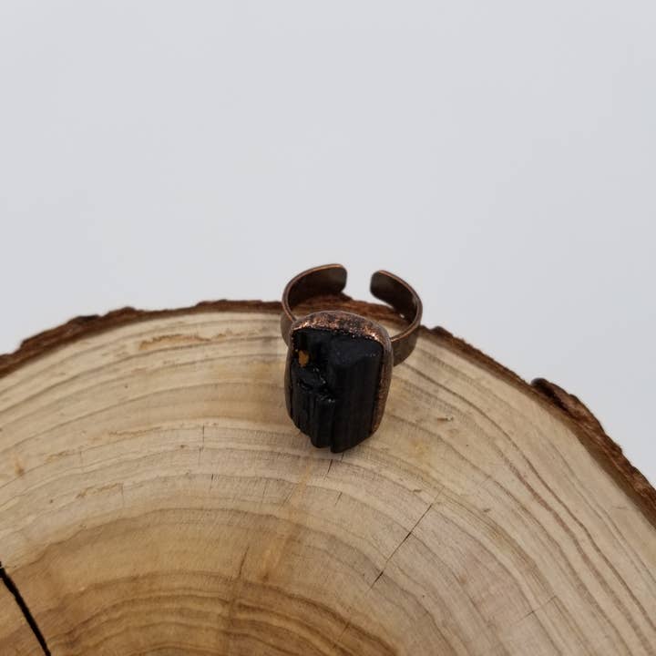 CHAKRA JEWELRY - Wholesale Cocktail/Statement Ring - Adjustable Natural Stone Chakra Ring2