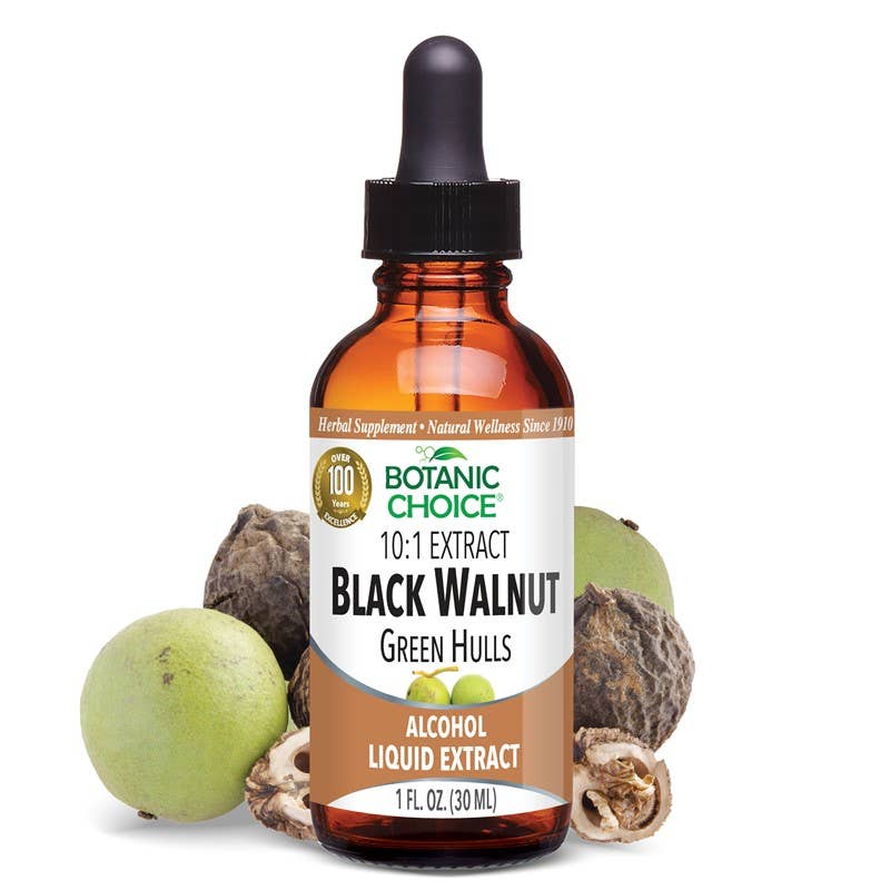Botanic Choice – Großhandel Ätherisches Öl – Botanic Choice Flüssigextrakt aus schwarzen Walnuss-Grünschalen -1 Unze0