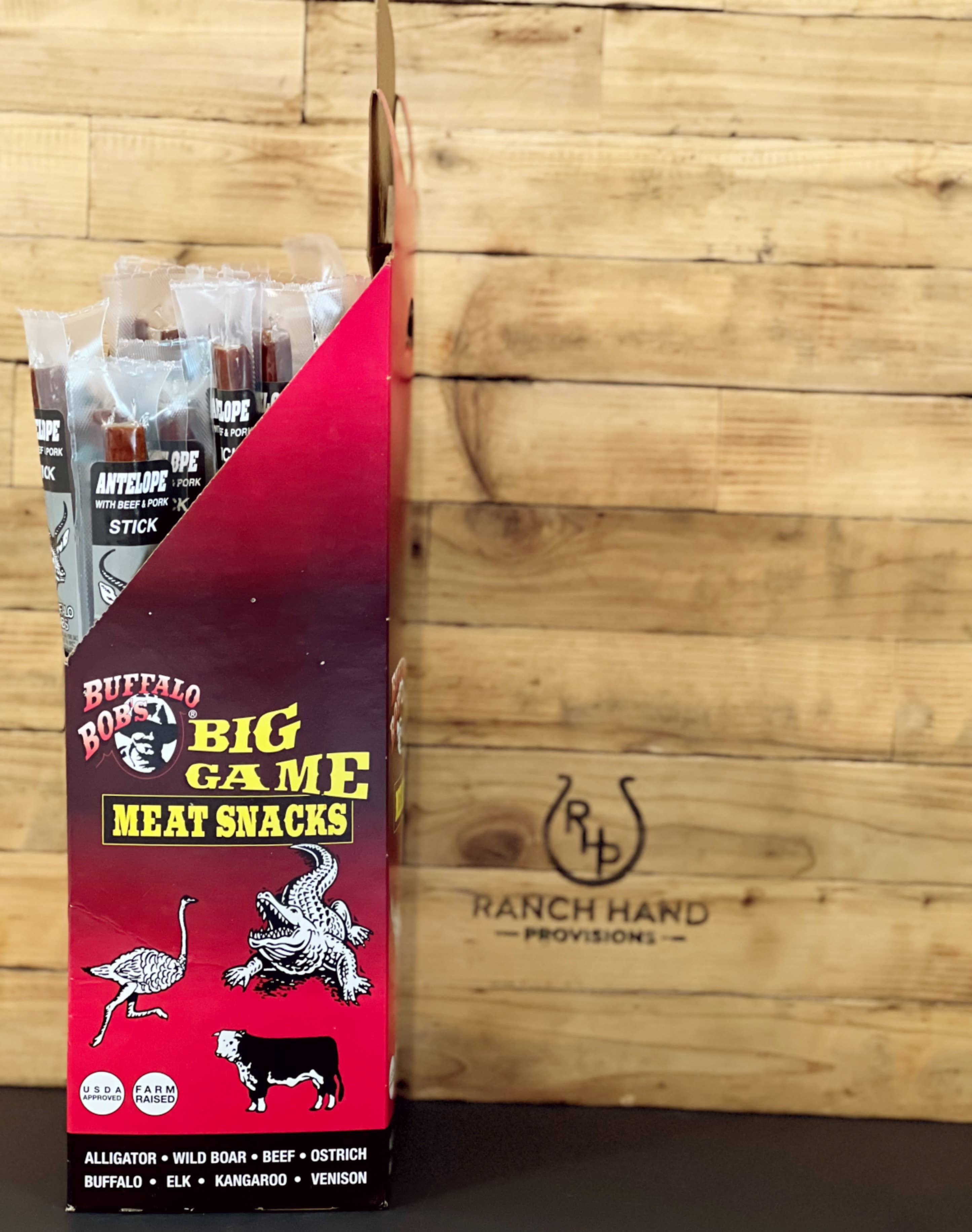 Ranch Hand Provisions - Wholesale Jerky - Antelope Stick2
