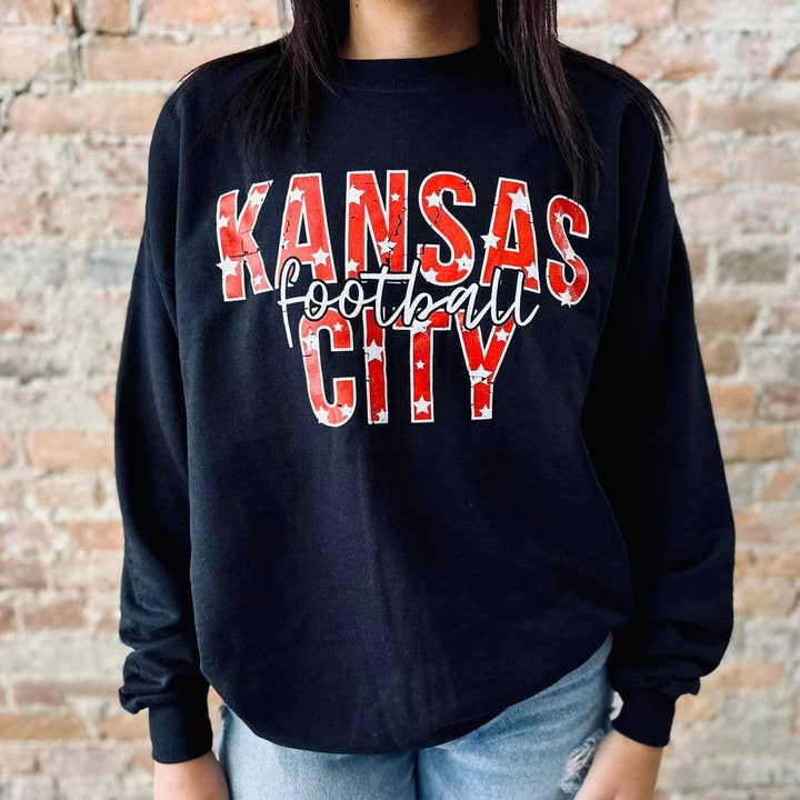 KANSAS CITY STAR E CALCIO per la vendita all'ingrosso da parte di Country Charm Wholesale