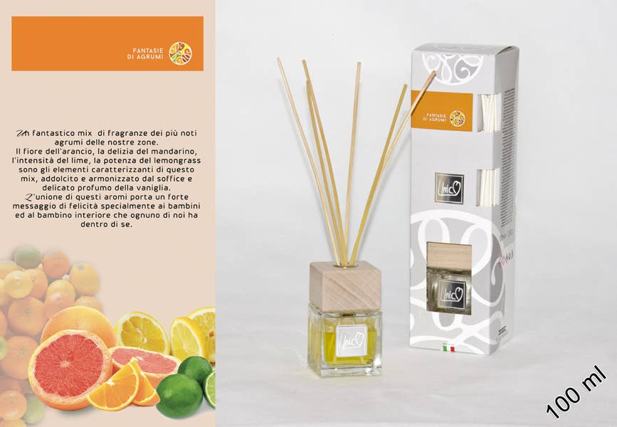 Thd Tophouse - Wholesale Reed Diffuser - Unique Prestige Diffuser 100ml Citrus Fantasies