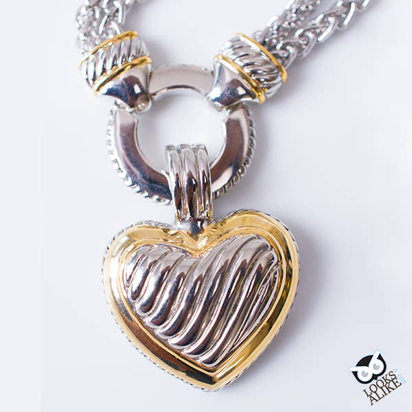 My Best Kept Jewelry – wholesale Jewellery set – Heart Necklace And Earring Set2