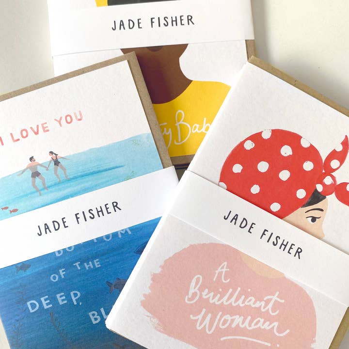 Jade Fisher - Vente Cartes de bonne chance - Carte de bonne chance Witches Black Cat2