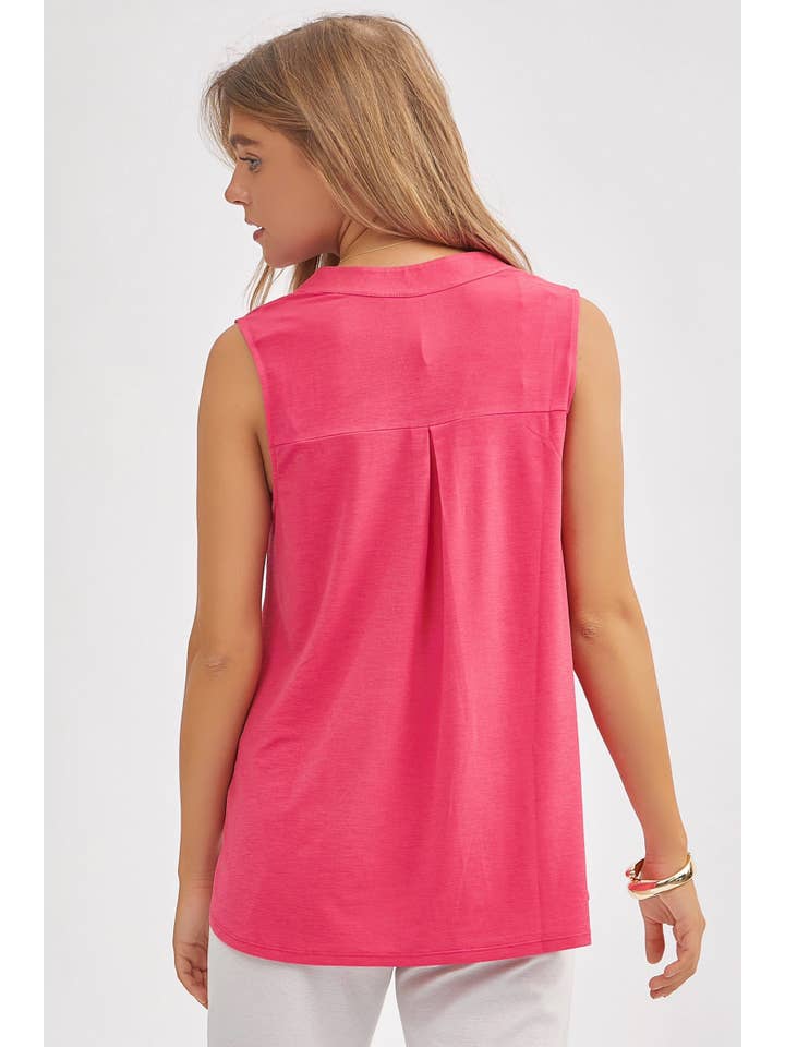 Dear Scarlett - Wholesale Tank Top - Women's - Solid Lizzy A-Line Tank Top
