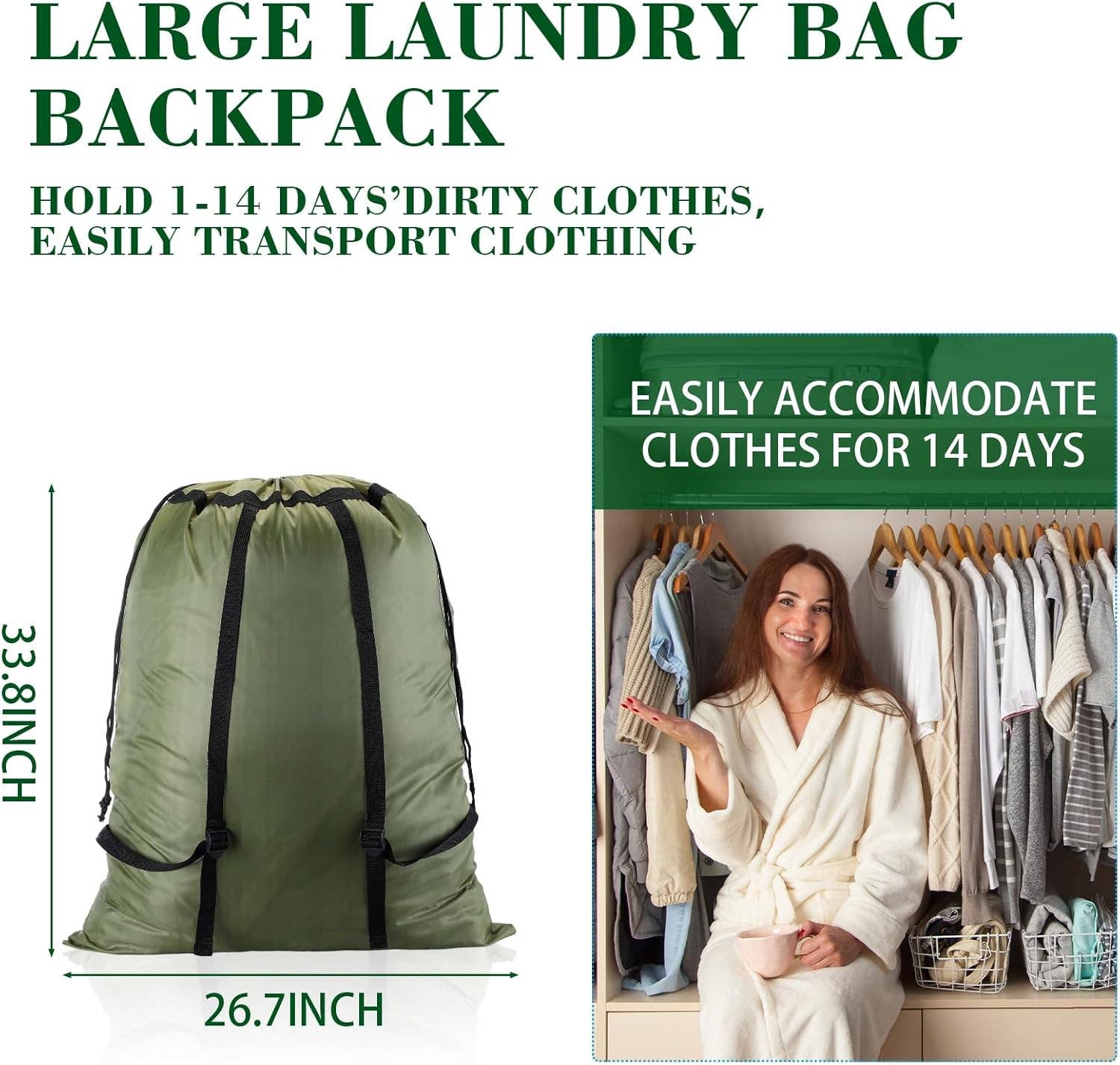 Crover - Wholesale Laundry Bag - XL Laundry Backpack Bags – Assorted Colors1