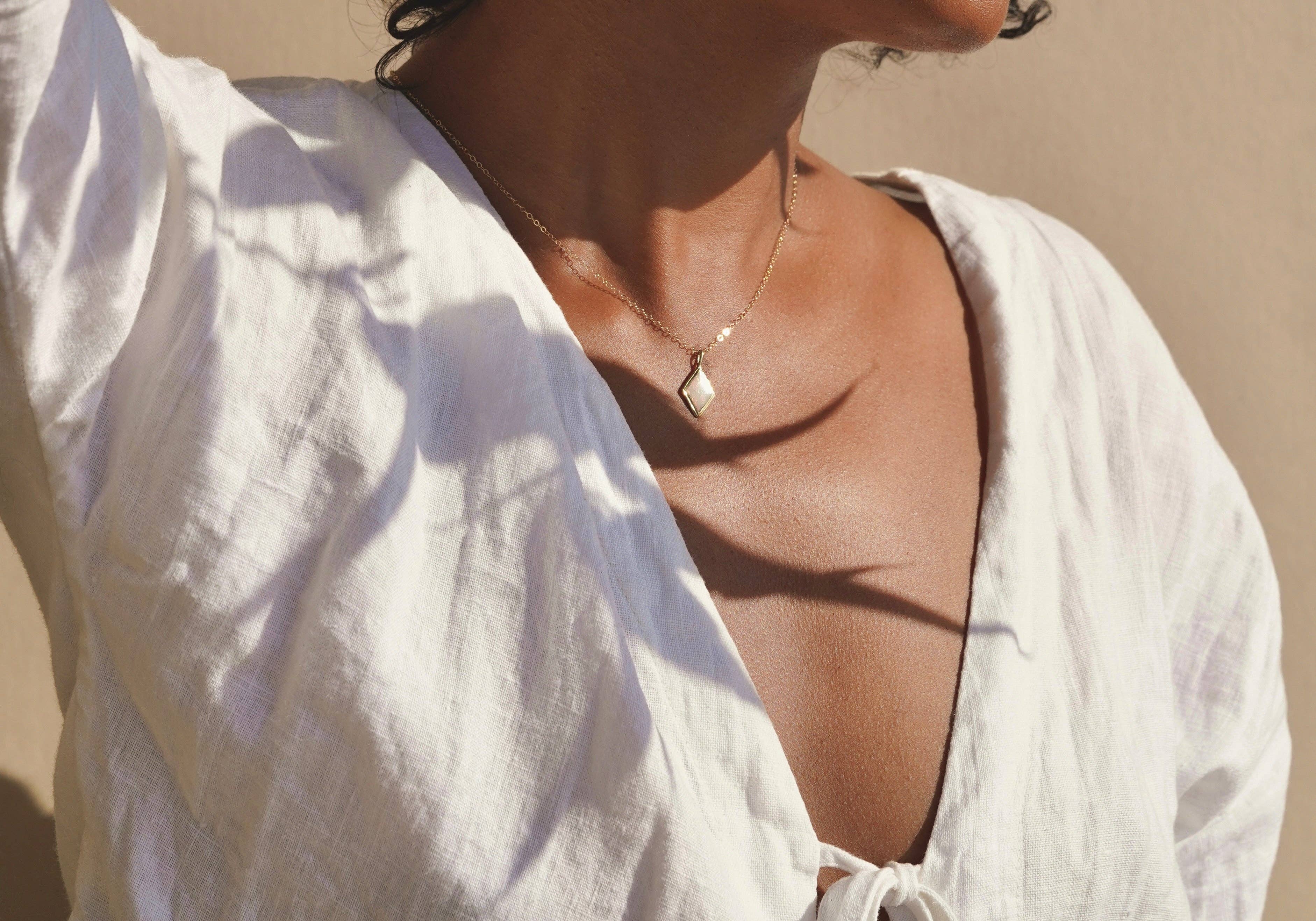 Mountainside Jewelry – Engroshandel Halskæde med vedhæng – Adia halskæde6