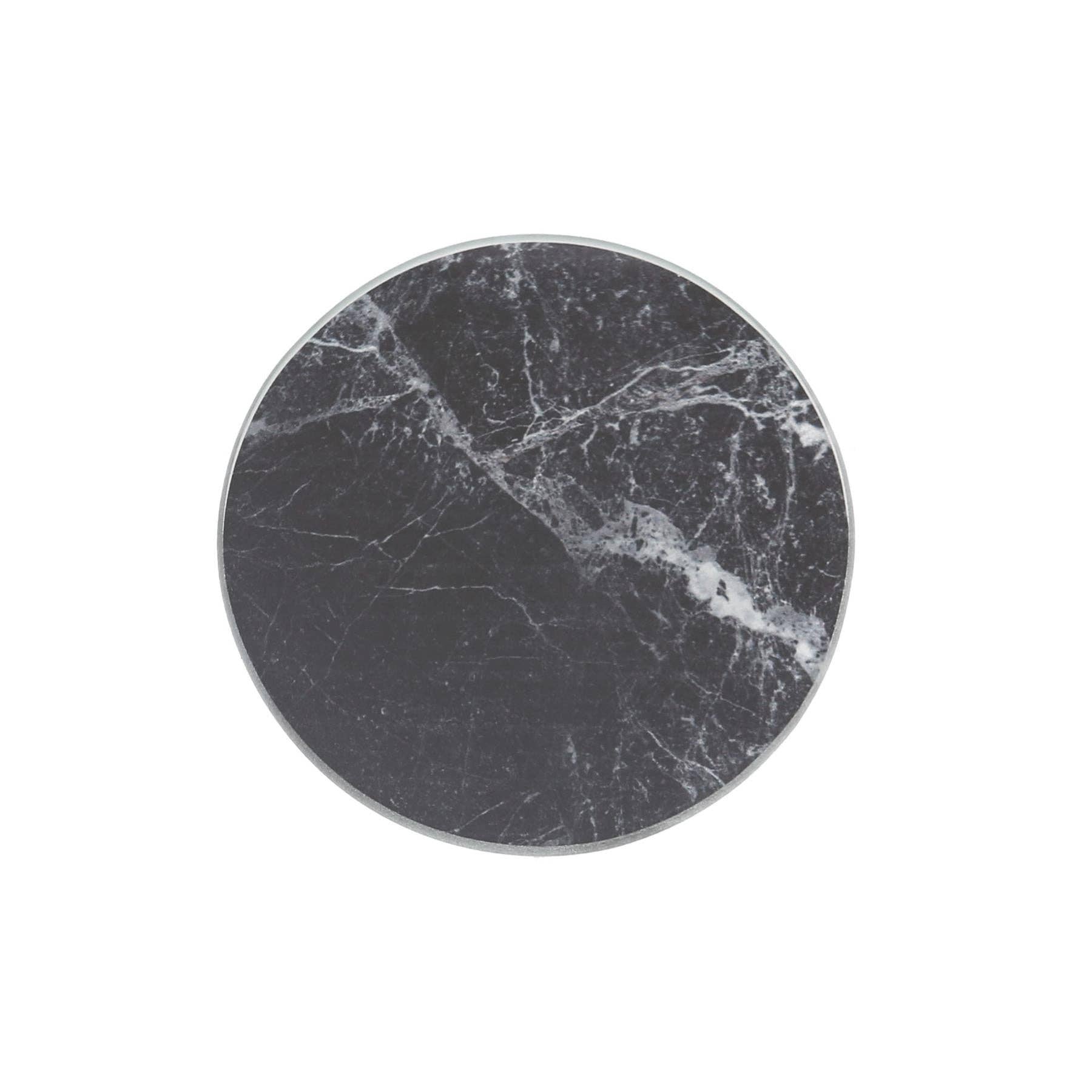 Rinkit Ltd – wholesale Coasters – Round Glass Coasters - 10cm - Marble0