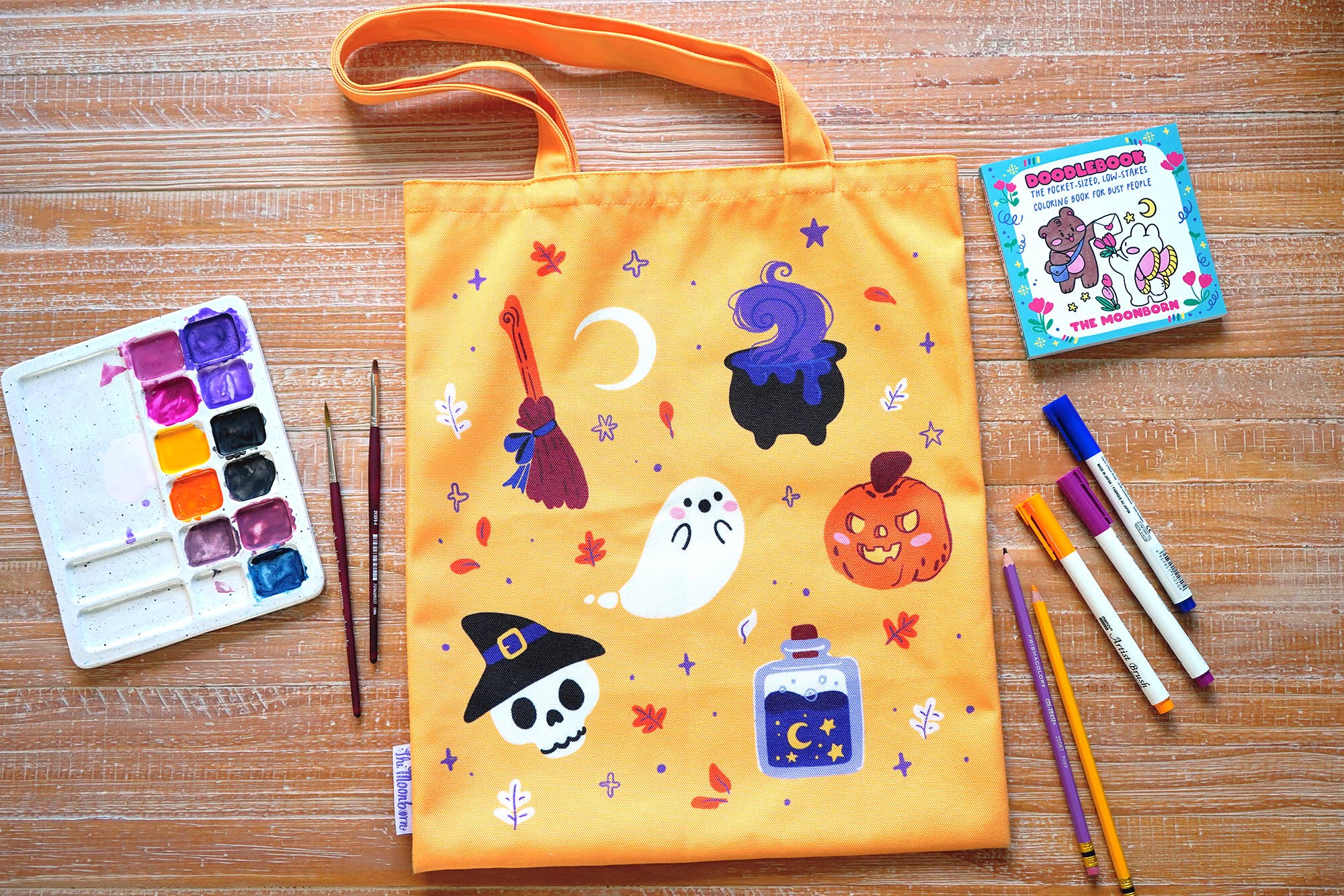 The Moonborn - Wholesale Tote Bag - Women's - Cauldron Bubble Tote Bag