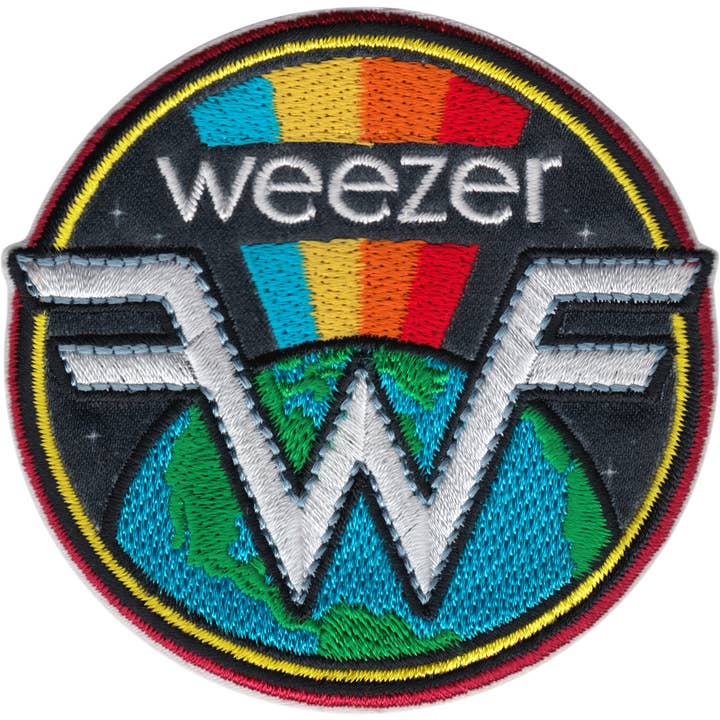 Square Deal Recordings & Supplies - Wholesale Patch - Patch - Weezer - Rainbow Over Earth Logo