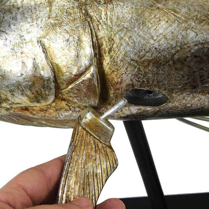 Modern World by Contrast Inc. - Wholesale Decorative Figurine - Gold Sailfish6