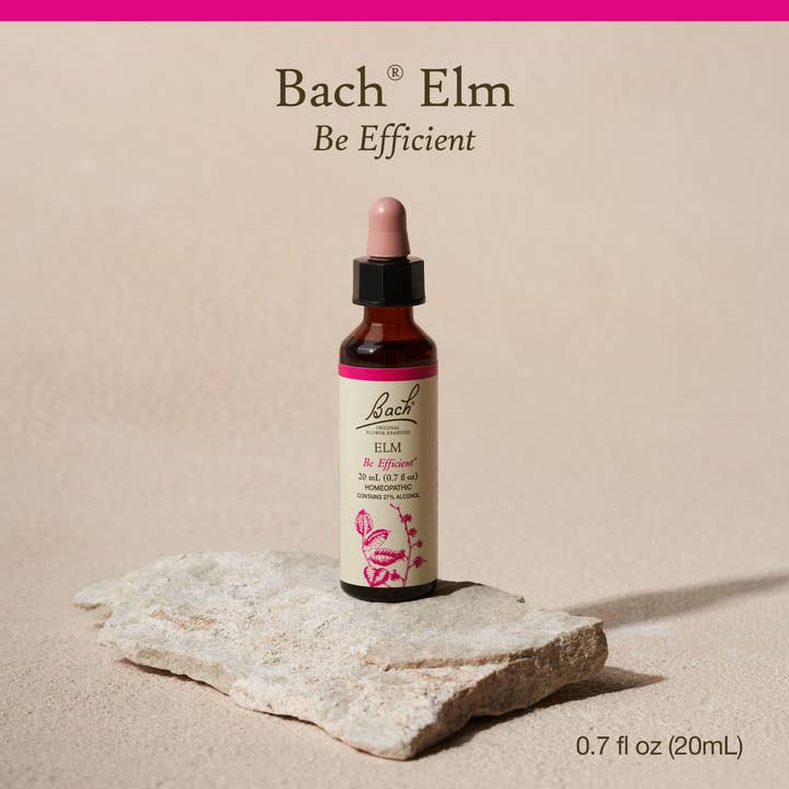 RESCUE & Bach Original Flower Remedies - Wholesale Oral Supplement/Vitamin - Bach Original Flower Remedies Elm 0.7 fl. oz. (20mL)