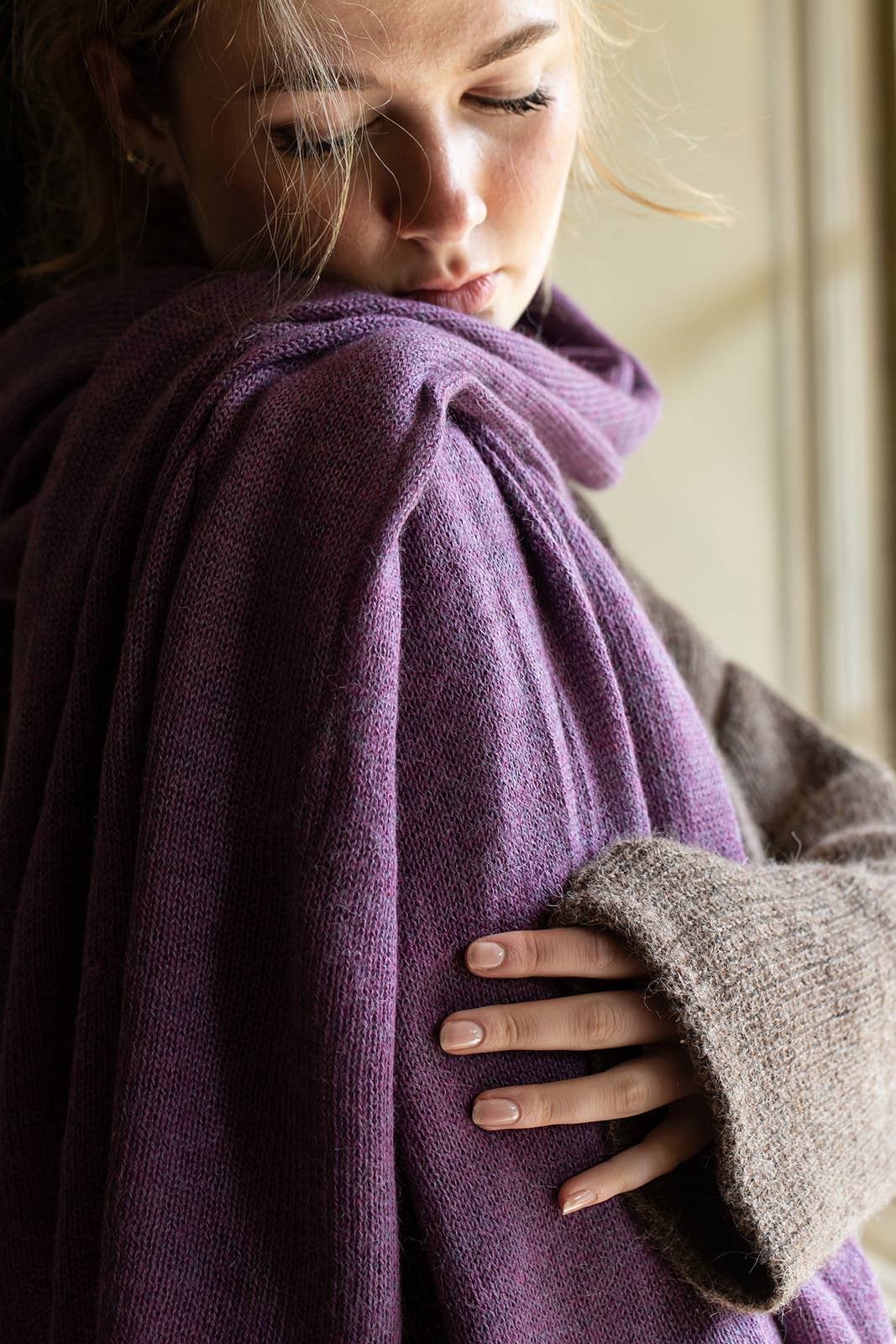 Samantha Holmes Alpaca Clothing and Gifts - Wholesale Scarf - Women's - Alpaca Jersey Scarf (while stocks last)9