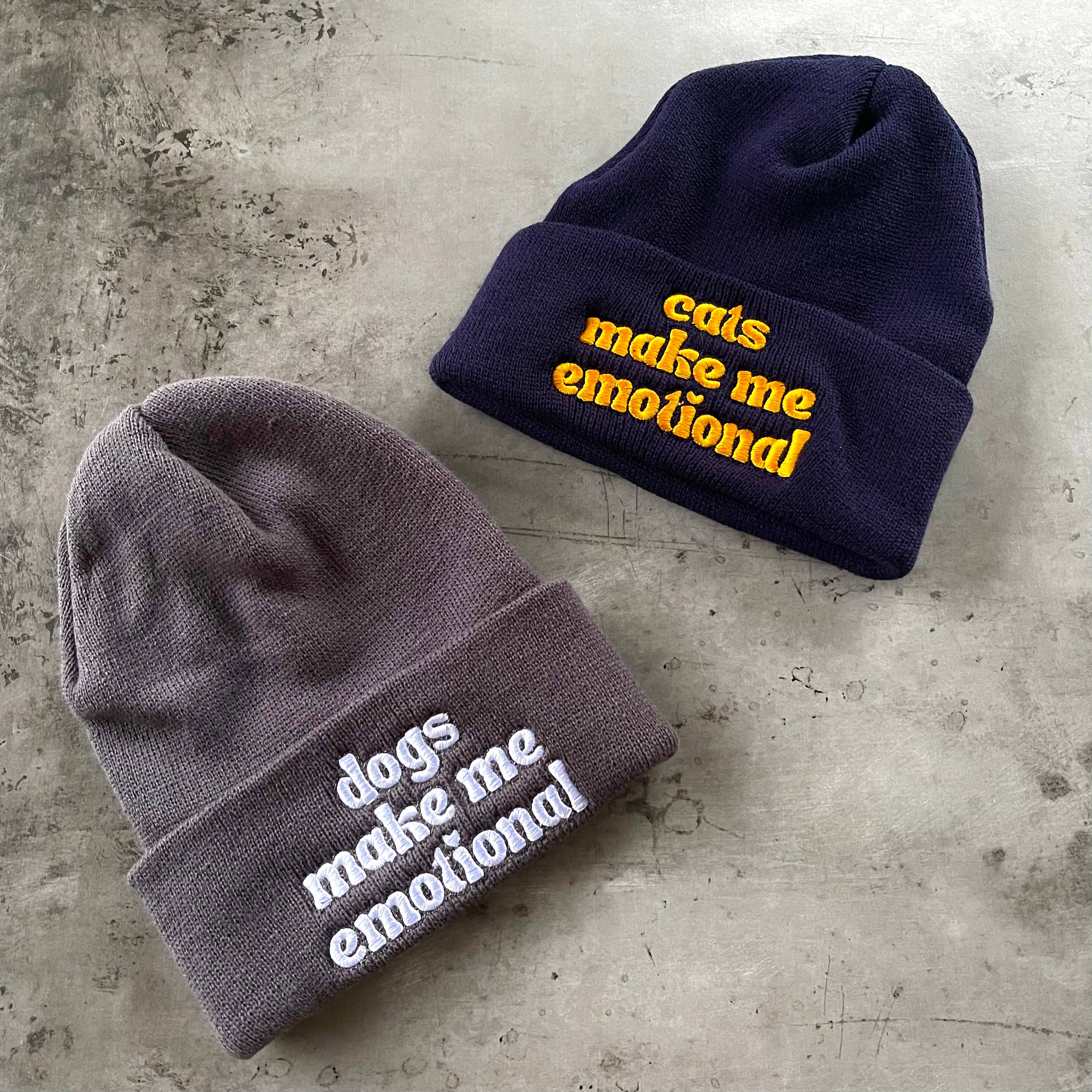 The Silver Spider - Wholesale Beanie - Dames - Honden maken me emotioneel: gebreide muts gemaakt in Amerika2