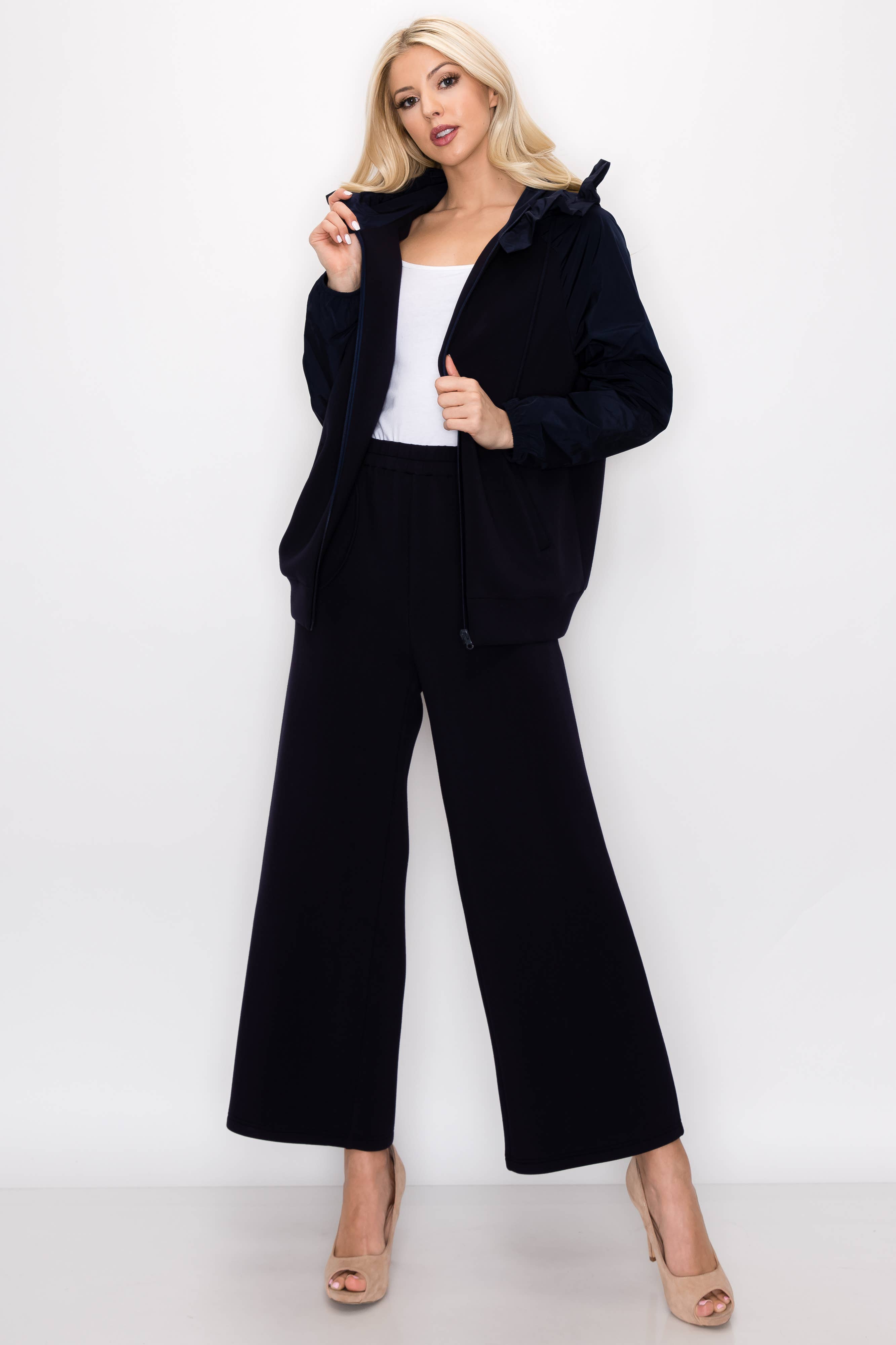 Joh Apparel - Wholesale Pants - Women's - Fion Stretch French Scuba Pant23