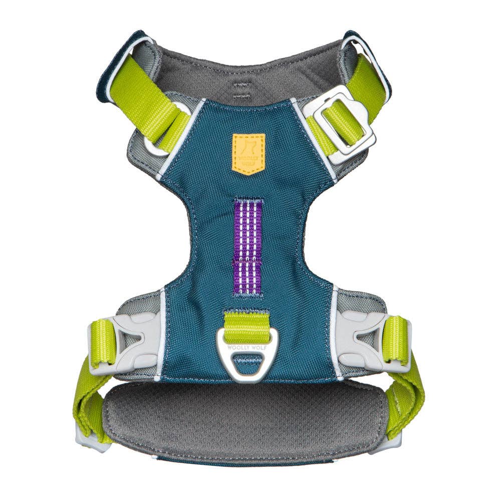 Woolly Wolf - Wholesale Pet Harness - Dog - Alpha 360 Dog Harness Deep Teal Mix Recycled (RPET)1