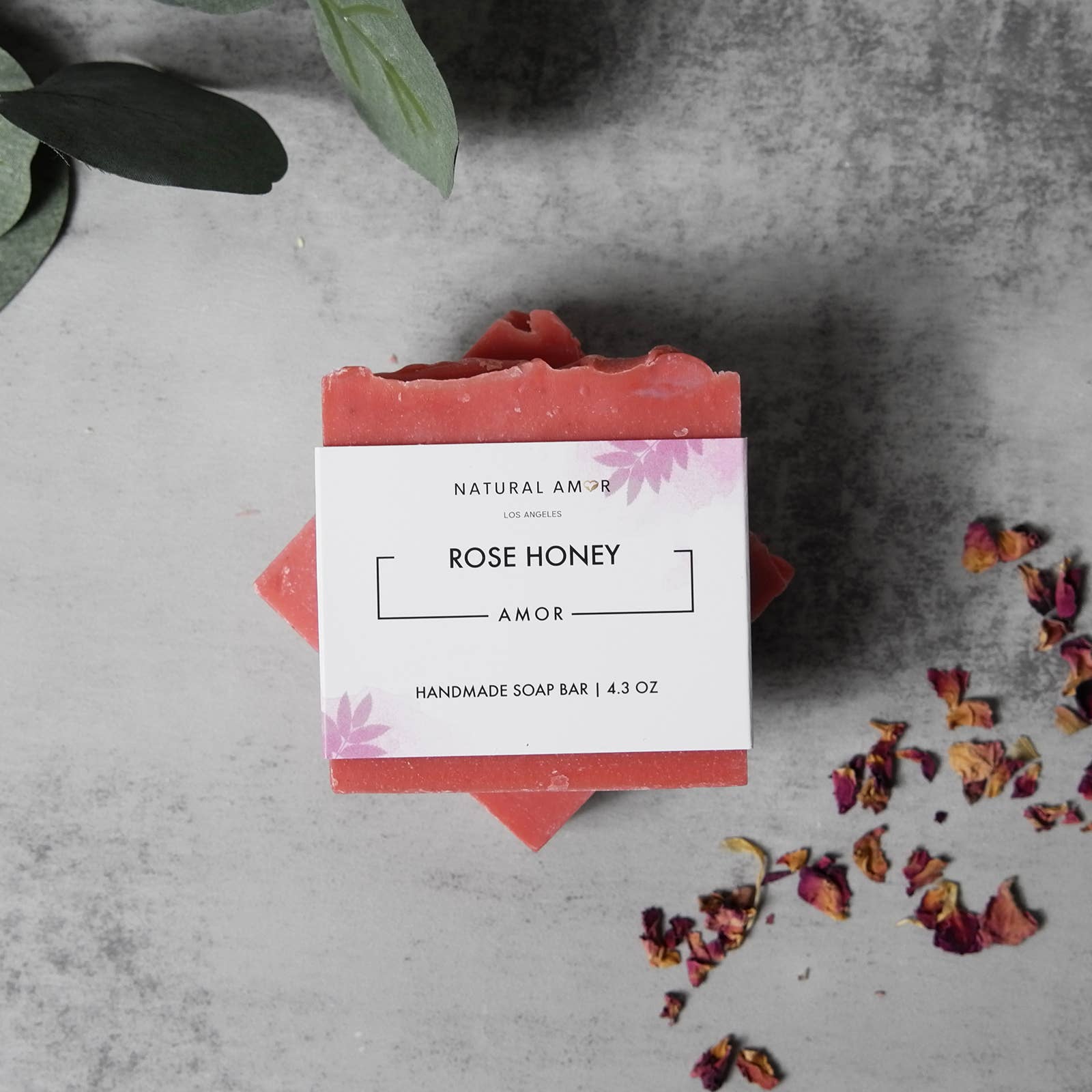 Natural Amor LLC – Großhandel Feste Seife – Handgemachte Seife mit Rosenhonig, Feuchtigkeits3