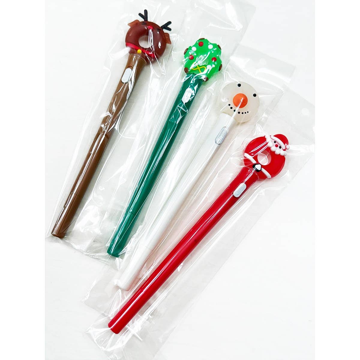 MÉLANGER LA COULEUR Stylo à bille lumineux à thème de Noël en vente sur Faire6