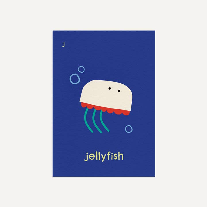 Surprise Radish - Wholesale Art Print - Jellyfish Art Print