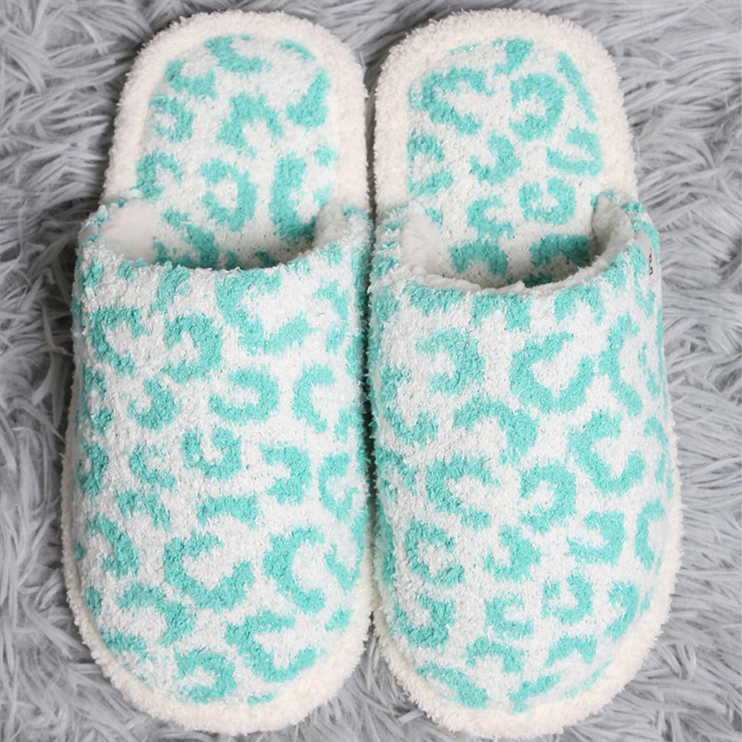 Fashion City - Vendita all'ingrosso Pantofole - Donna - Pantofola invernale con motivo leopardato morbido16